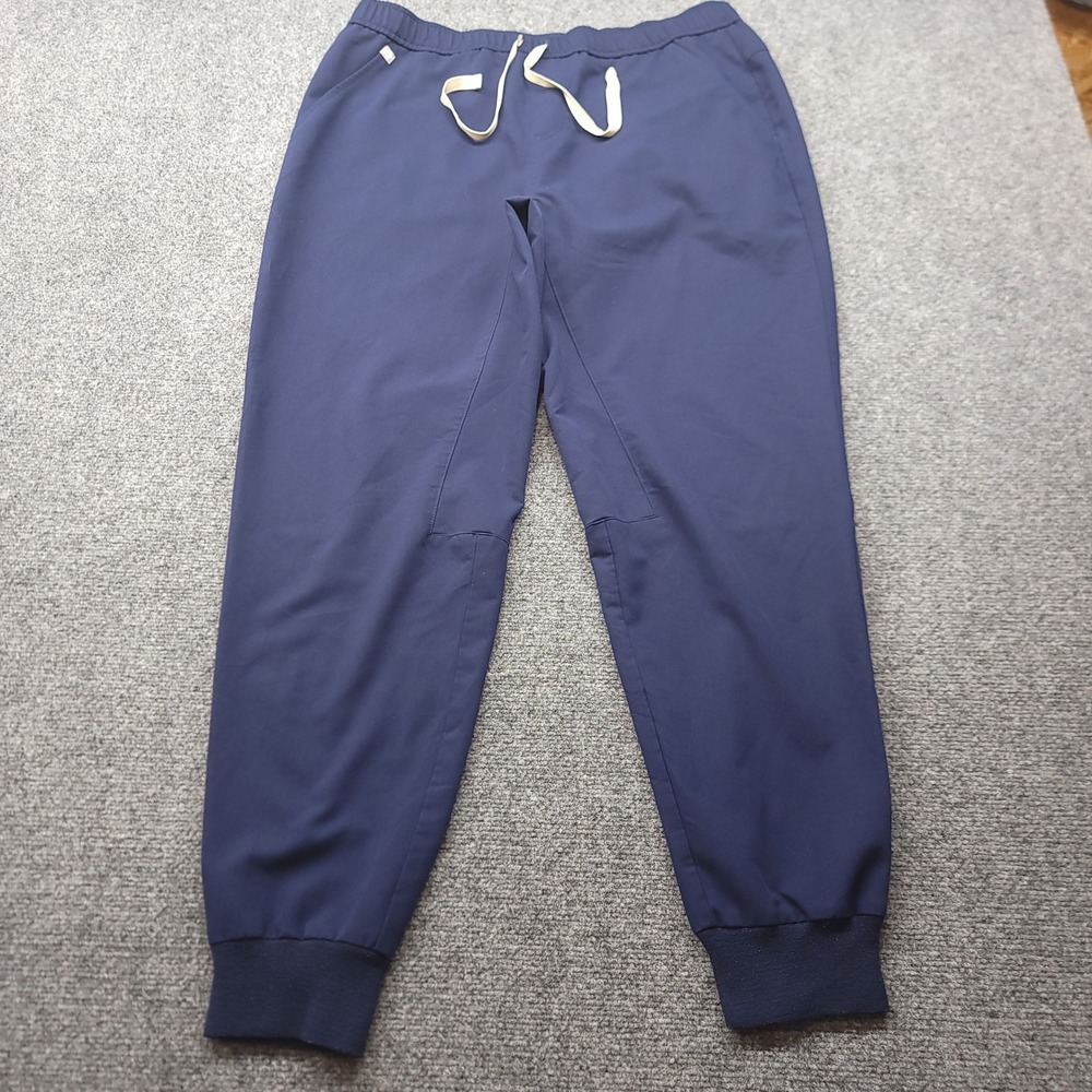 FIGS Technical Collection Zamora Jogger Scrub Pants Navy Blue XL MXXSW2004
